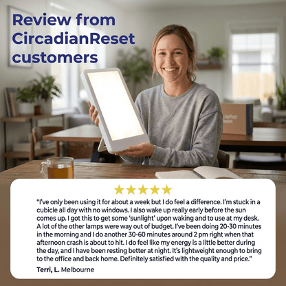Positive customer review of SolsticePad